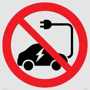 P934 Prohibition: No electric vehicle charging